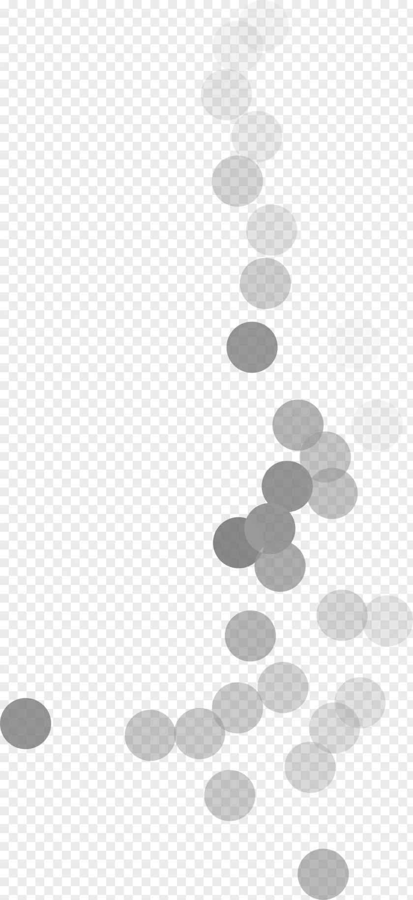 Gray Floating Circle Grey Black And White PNG