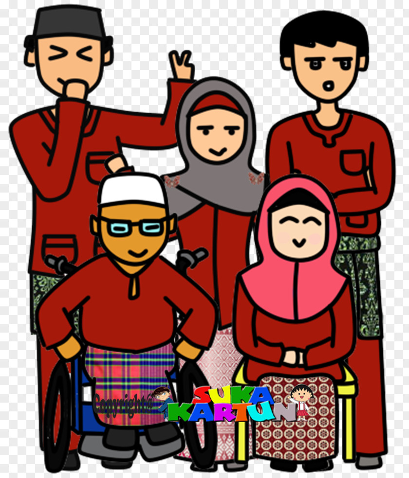 Hari Raya Aidilfitri Eid Al-Adha Holiday Cartoon Clip Art PNG