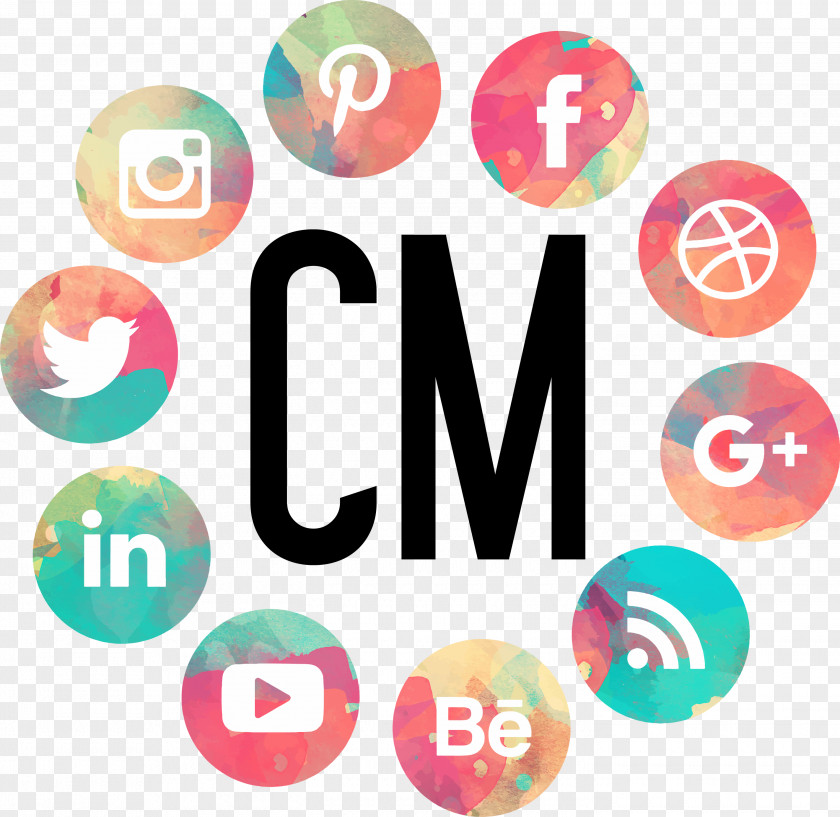 Social Media Online Community Manager Logo Management Marketing PNG