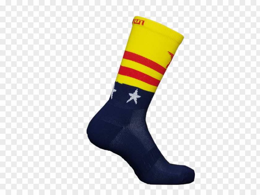Social Meia Sock Yellow Blue Color Business PNG