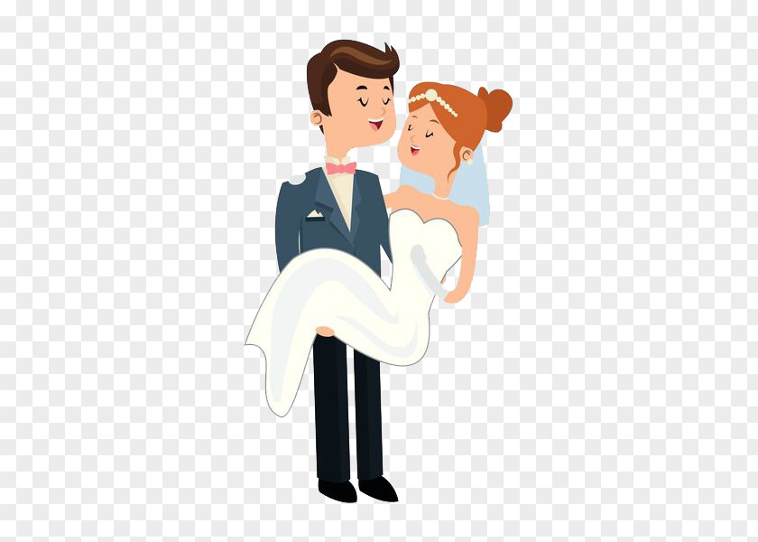 The Groom Carried Bride In His Arms Royalty-free Woman Illustration PNG