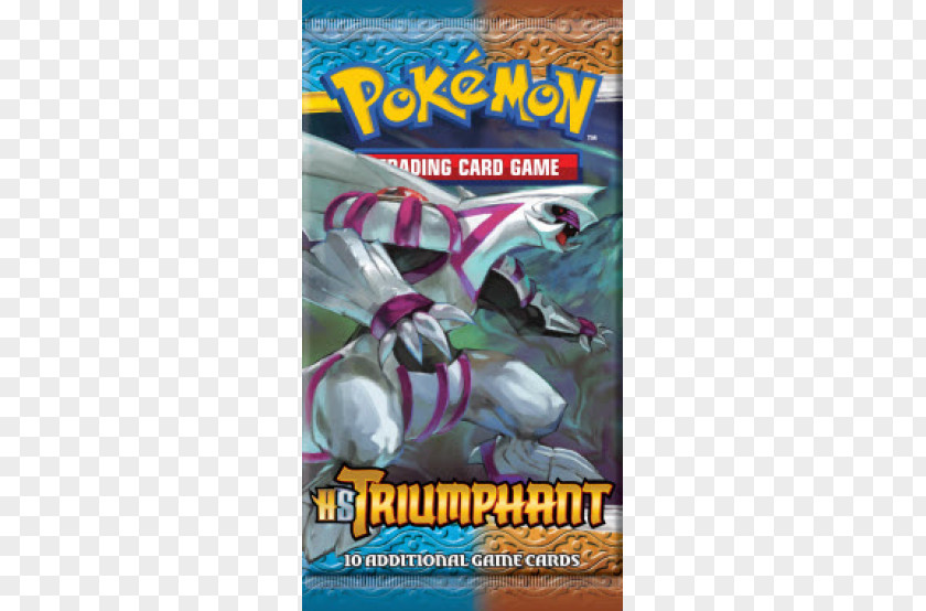 Triumphal Pokémon HeartGold And SoulSilver X Y Diamond Pearl Booster Pack Trading Card Game PNG
