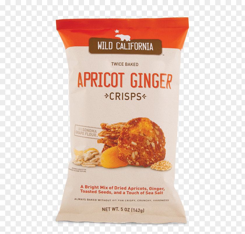 Apricot Crisp Organic Food Potato Chip Baking PNG
