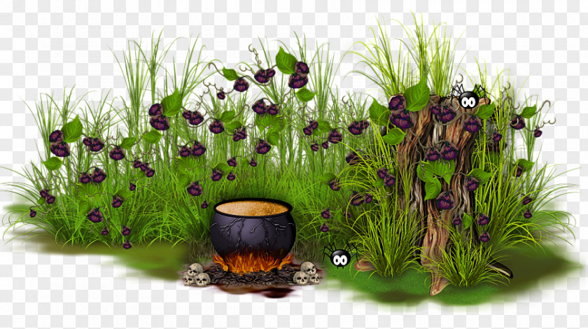 Bubble Cluster Pre Writing Ideas Flowerpot Grasses Herb Purple PNG