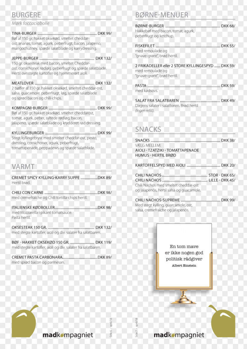 Cafeteria Menu Cafe Restaurant Document Hewlett-Packard PNG