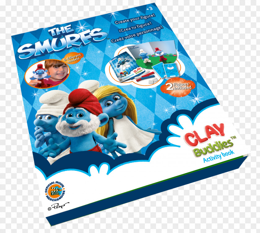 De Smurfen The Smurfs Tattoo Toy PNG