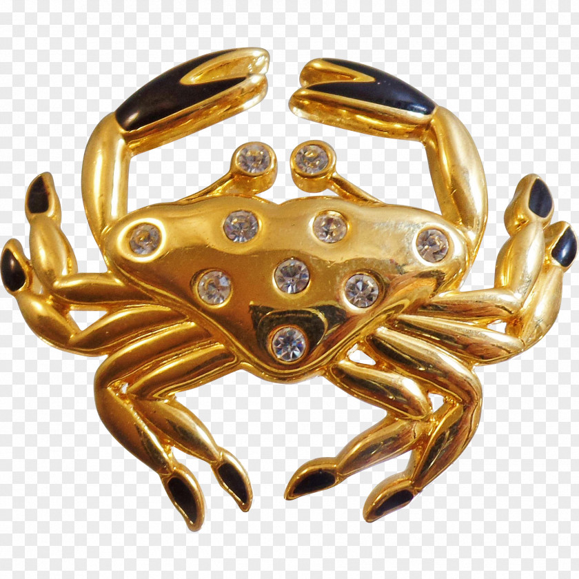 Dungeness Crab Gold Body Jewellery PNG crab Jewellery, clipart PNG