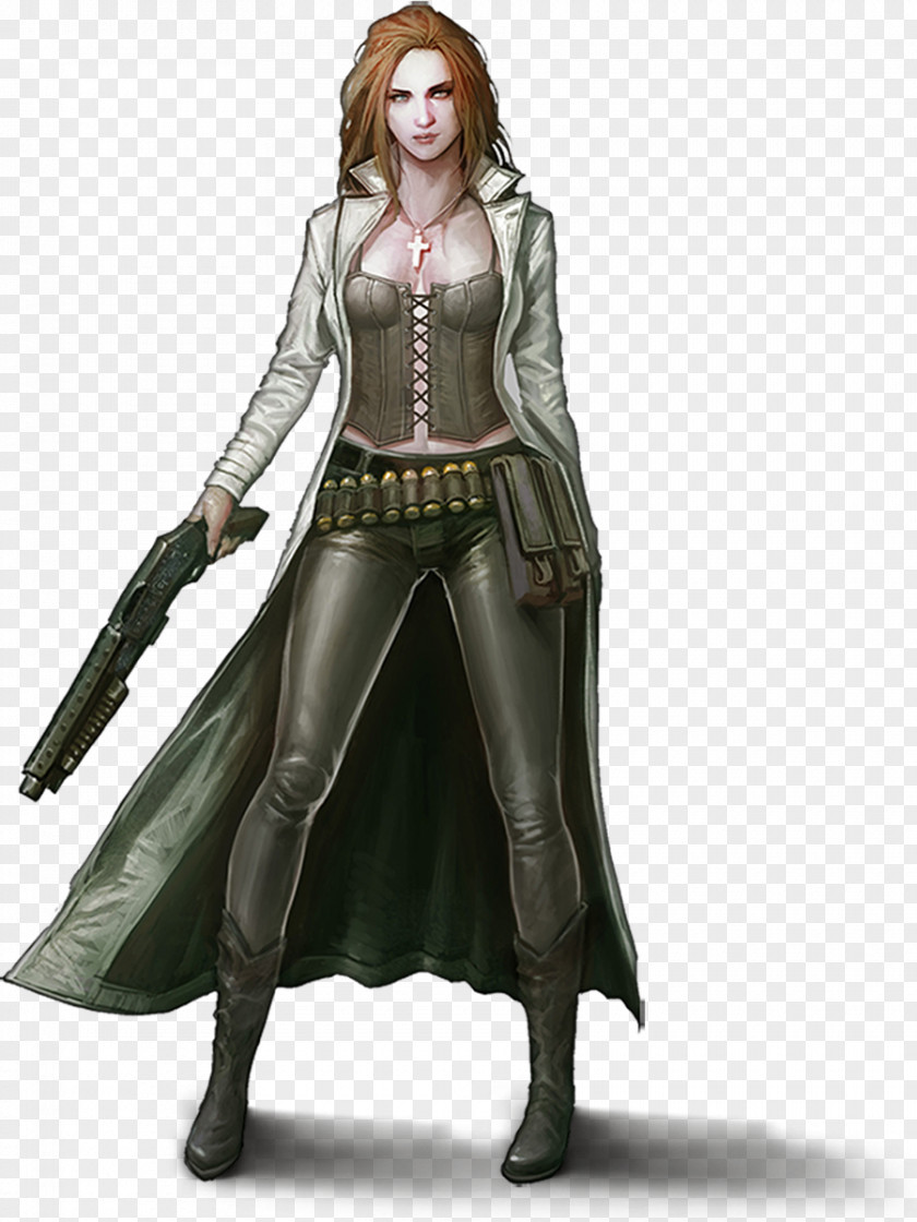 Female Secret World Legends Knights Templar Video Game Character PNG