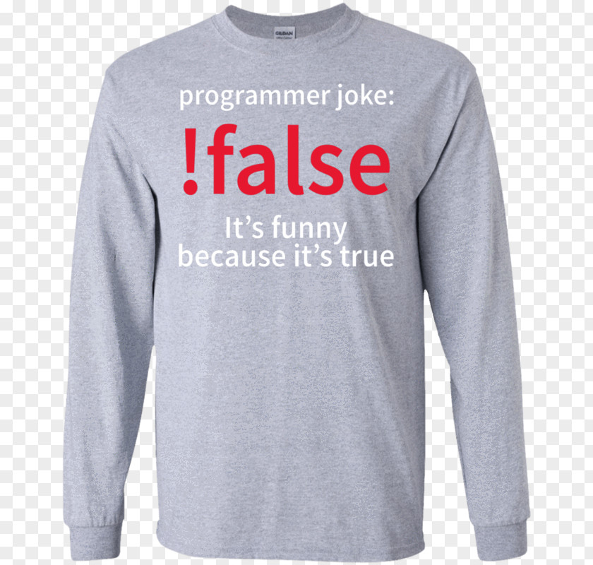 Programming Jokes Long-sleeved T-shirt Hoodie PNG