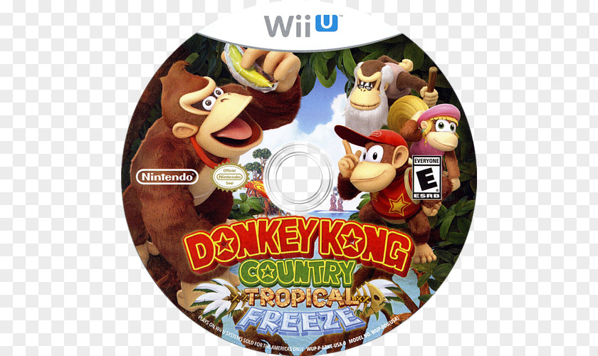 Donkey Kong Tropical Freeze Country: Country Returns Wii U Nintendo Switch PNG