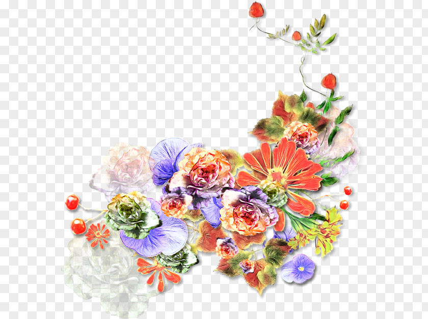 Flower Floral Design Watercolor Painting Art PNG