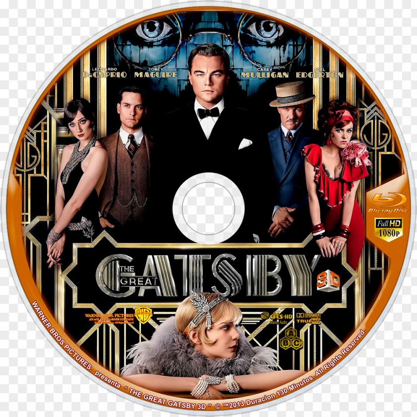 Gatsby Jay The Great Nick Carraway Film Poster PNG