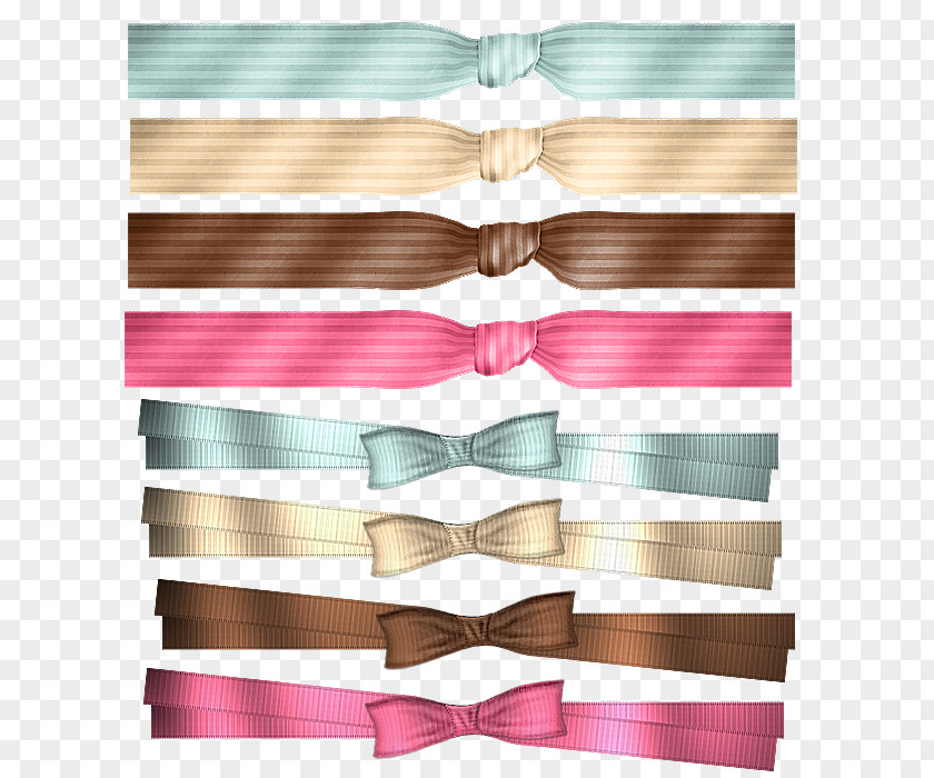 Multicolor Ribbons And Bows Ribbon Bow Tie Pink PNG