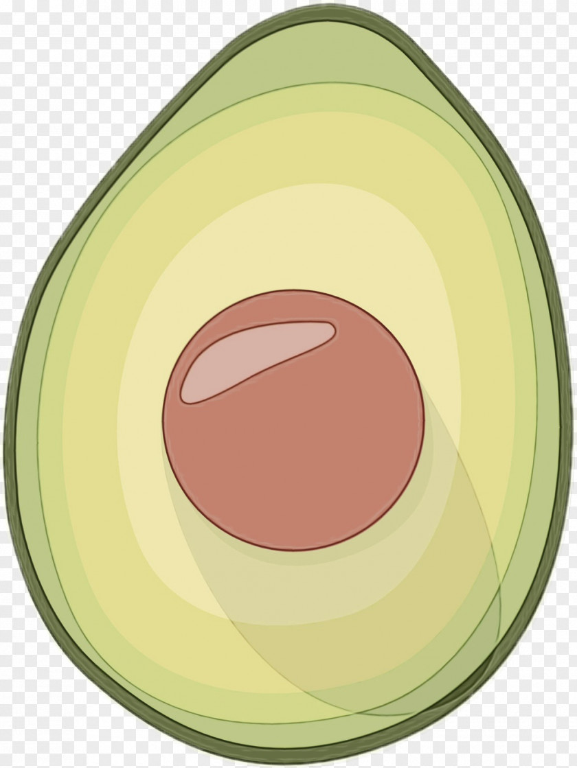Oval Food Avocado PNG