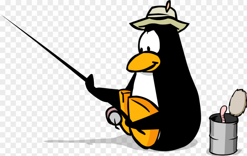 Penguins Club Penguin Island Ice Fishing PNG