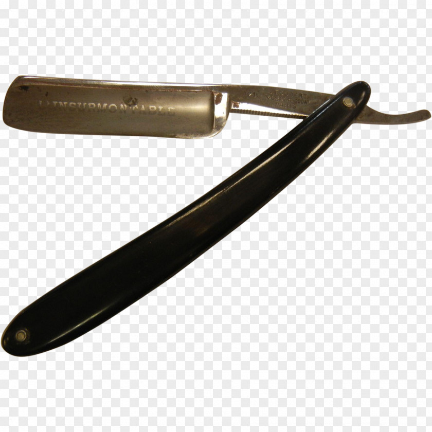 Razor Blade Solingen Knife Straight Strop PNG