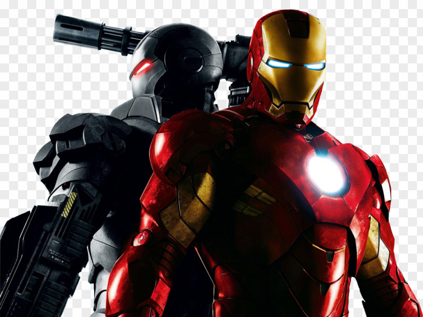 Iron Man War Machine Desktop Wallpaper 4K Resolution PNG