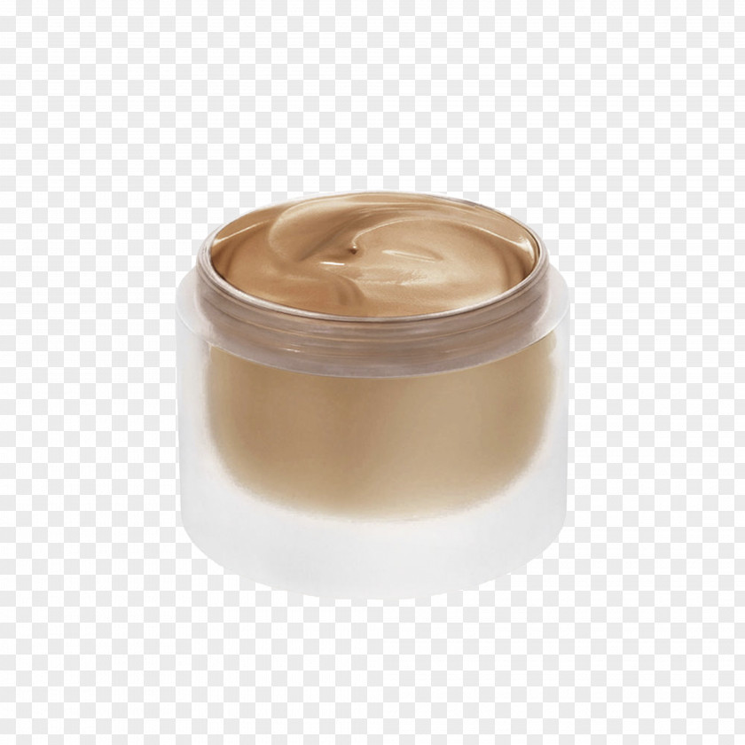 Powder Foundation Cream Flavor Brown PNG