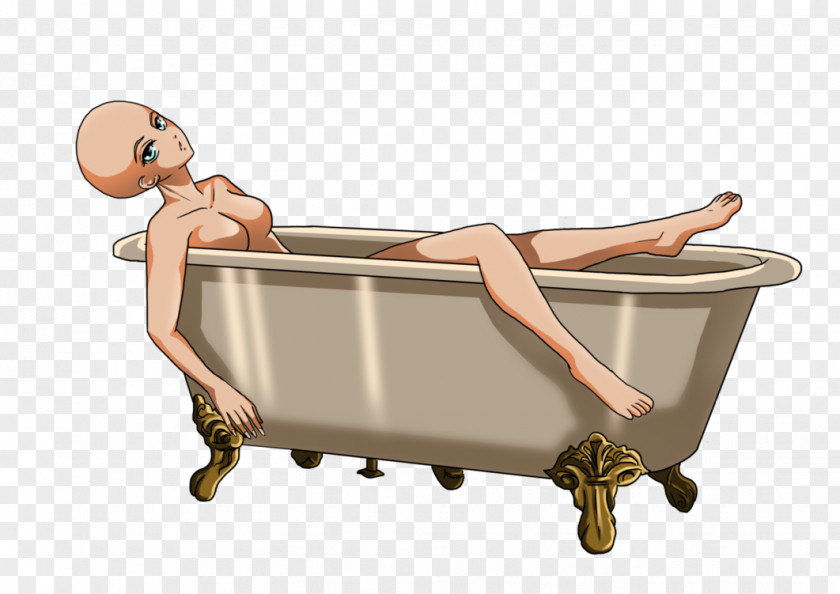 Bathtub Towel Table Bathroom PNG