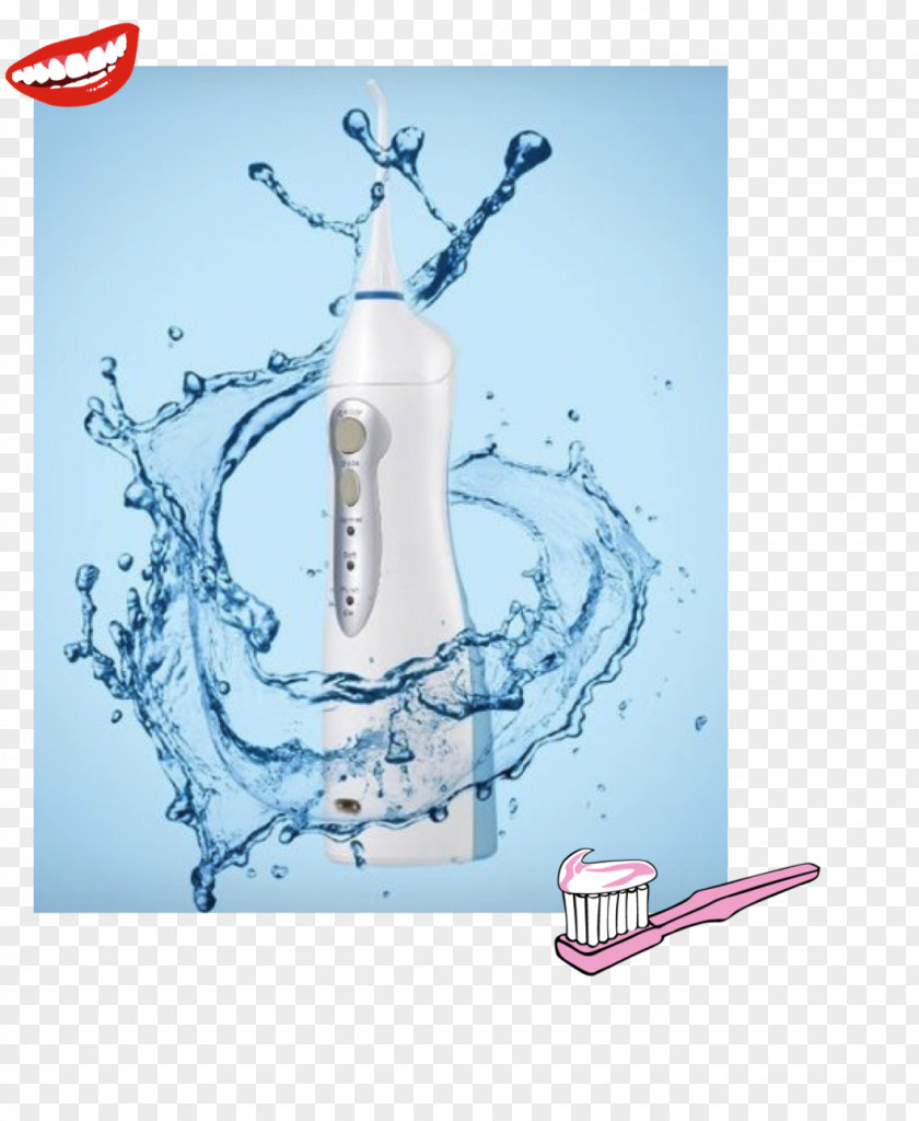 Dental Floss Electric Toothbrush Water Jets Rechargeable Battery Oral-B PNG
