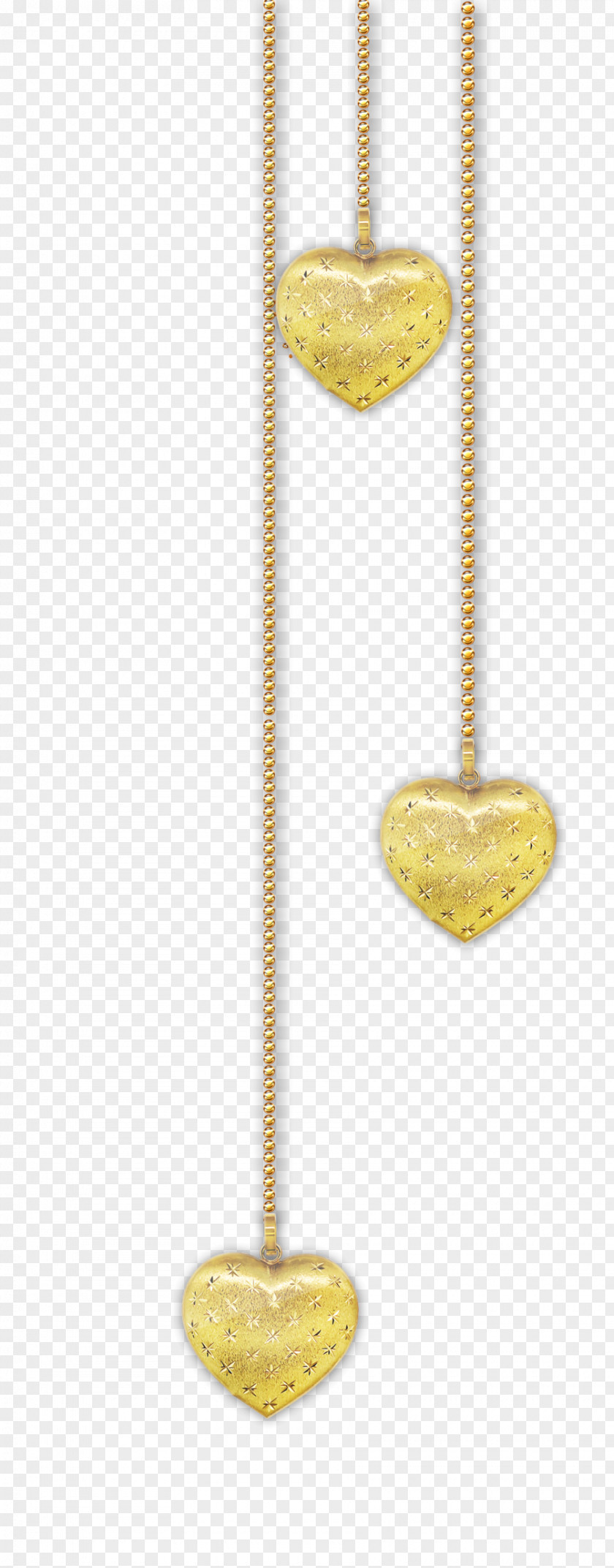 Heart Gold Clip Art PNG