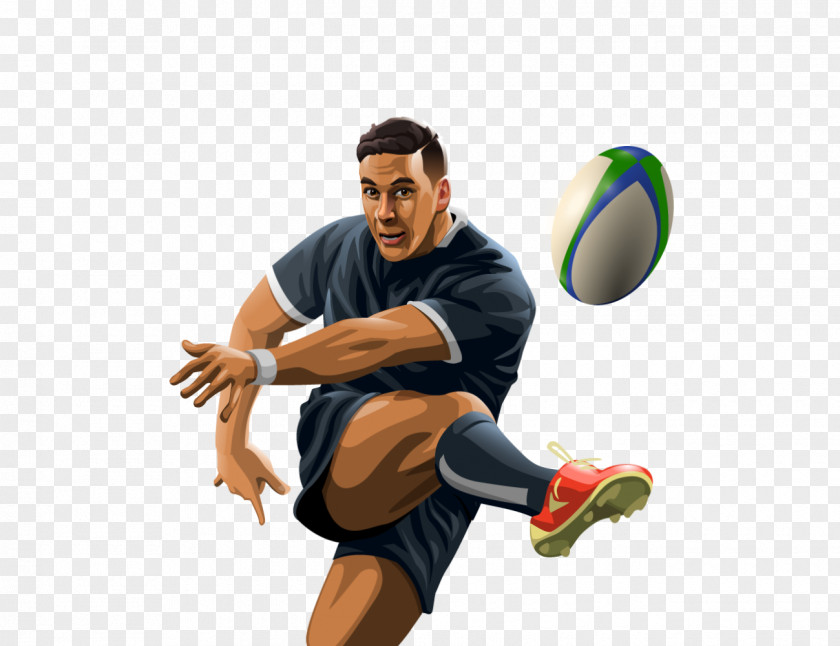 Kicked Rugby Ball Sport Try PNG