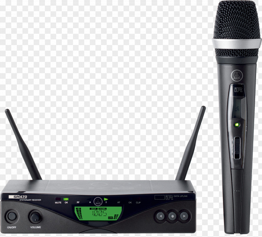 Microphone Wireless AKG WMS 470 Acoustics PNG