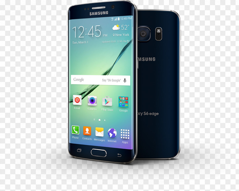 S6edga Phone Smartphone Samsung Galaxy Telephone Handheld Devices SoftBank Group PNG