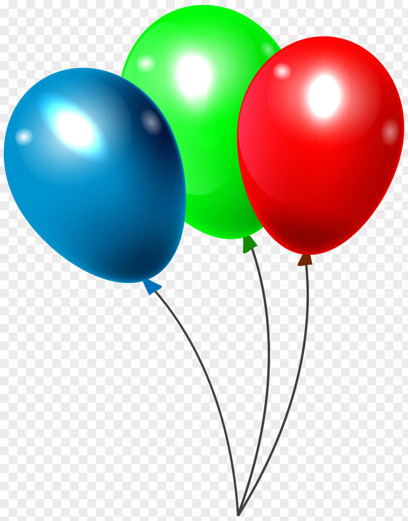 Three Balloons Clipar Image Balloon Clip Art PNG