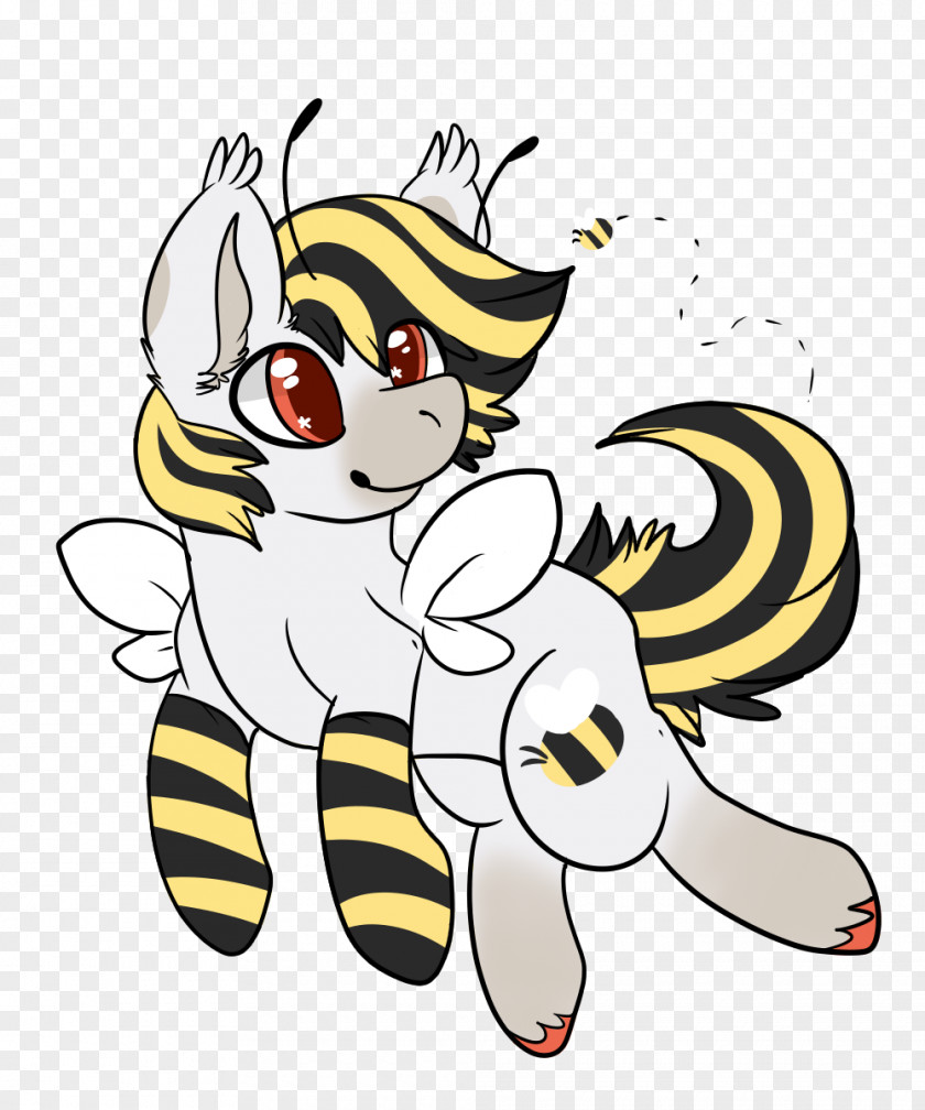Cat Honey Bee Clip Art Illustration Horse PNG