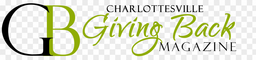 Give Back Charlottesville Logo Product Design Brand Font PNG