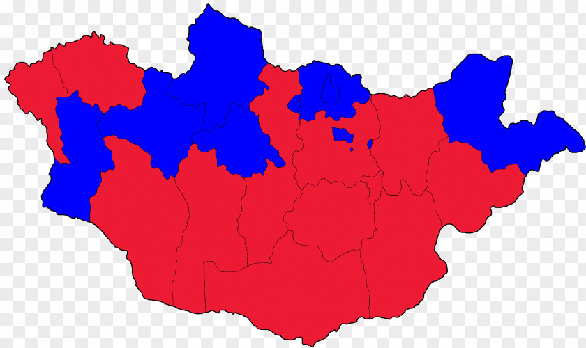 Mongolian Presidential Election, 2017 Ulaanbaatar 2005 Democratic Party Map PNG