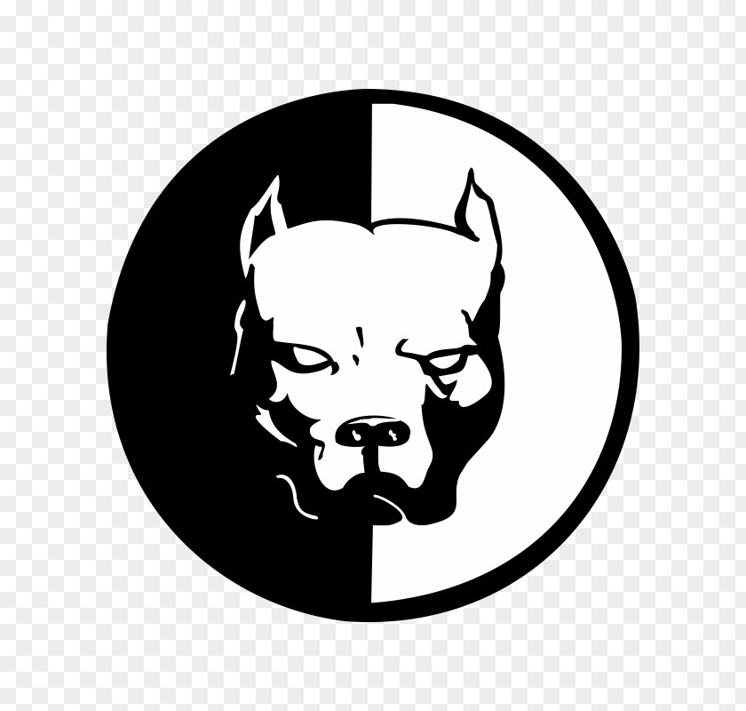 Pit Bull American Terrier Bully Staffordshire Decal PNG