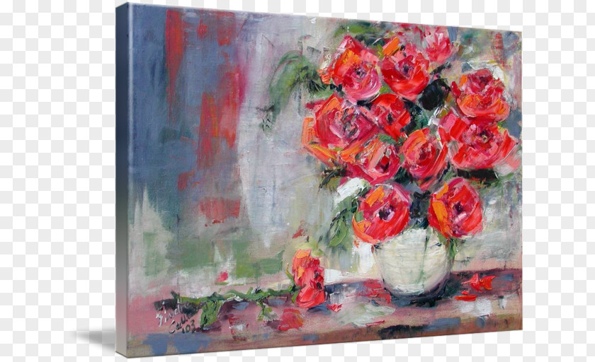 Design Garden Roses Still Life Photography Floral Acrylic Paint PNG