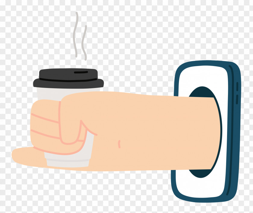 Hand Holding Coffee Hand Coffee PNG