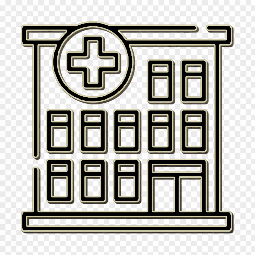 Hospital Icon Travel & Places Emoticons PNG