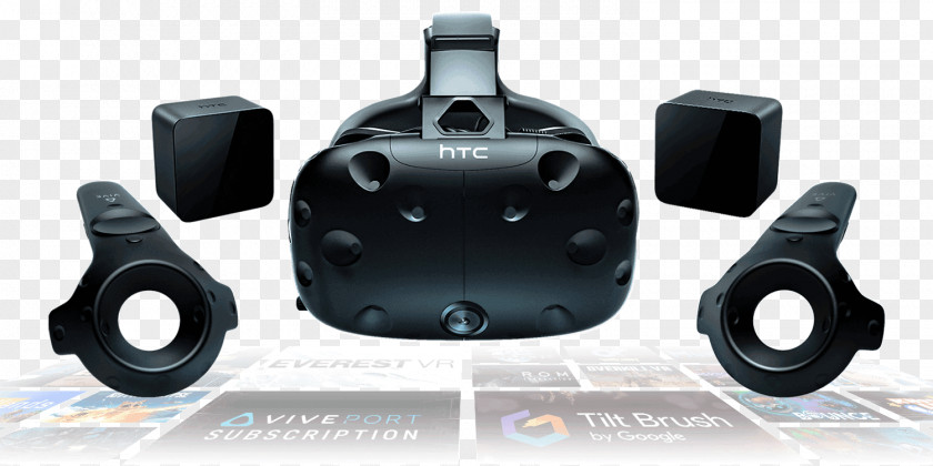 HTC Vive Oculus Rift Virtual Reality Headset Doom VFR PNG