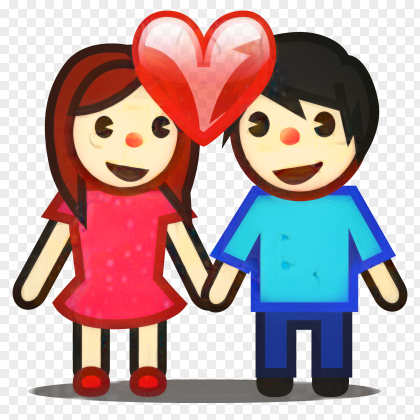 Child Sharing Love Heart Emoji PNG