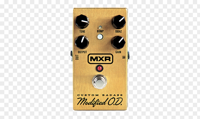 Electric Guitar Distortion Effects Processors & Pedals Dunlop MXR Custom Badass Modified O.D. PNG