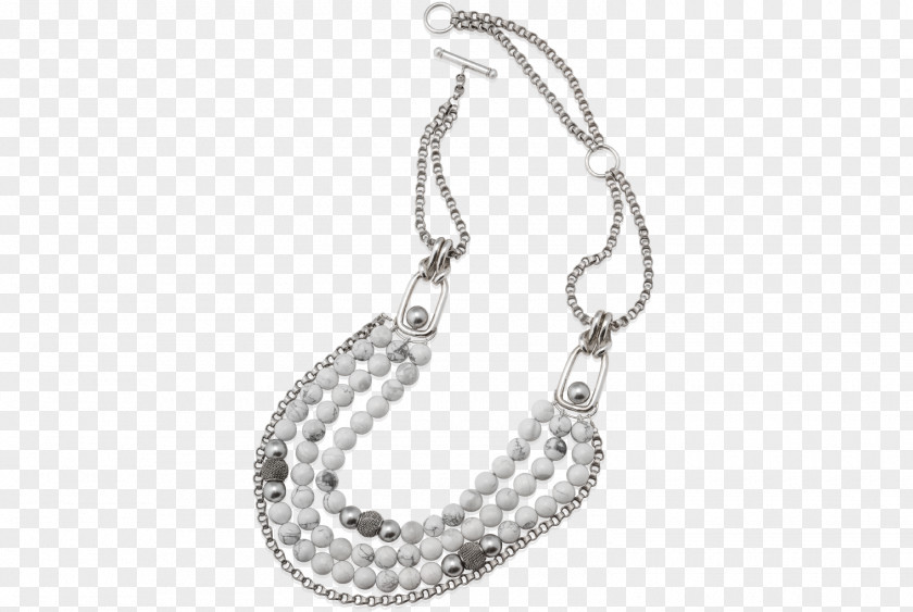 Necklace Jewellery Pearl Silver Chain PNG