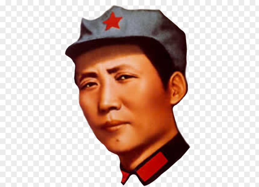 Young Mao Zedong Statue Cultural Revolution Selected Works Of Tse-Tung Chinese Communist PNG