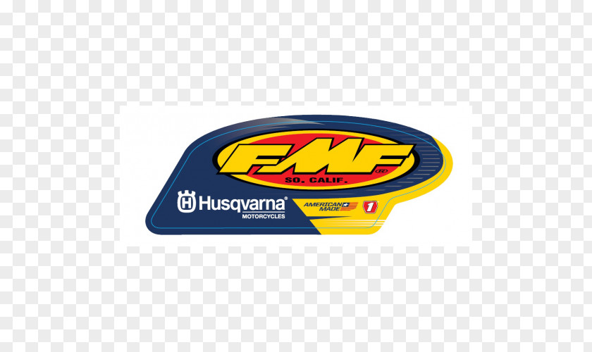 FMF Exhaust System Sticker Decal Husqvarna Group PNG