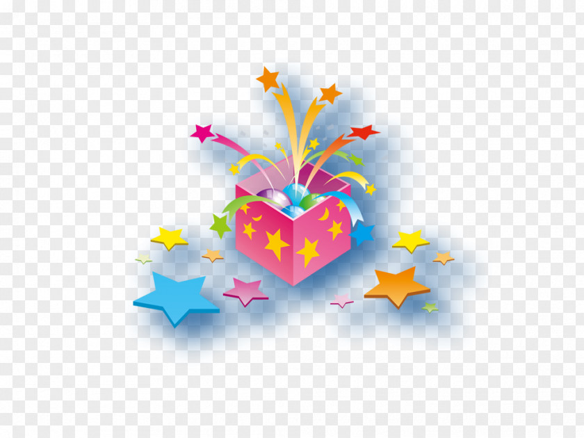 Gift Explosion Download PNG