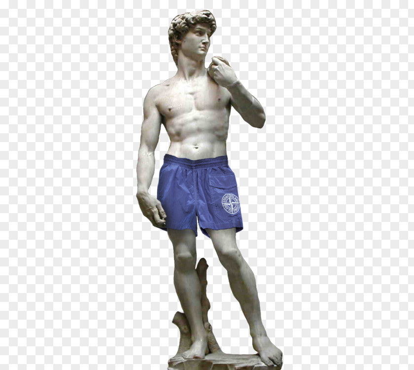 Greek Statue David Michelangelo Galleria Dell'Accademia Sculpture PNG