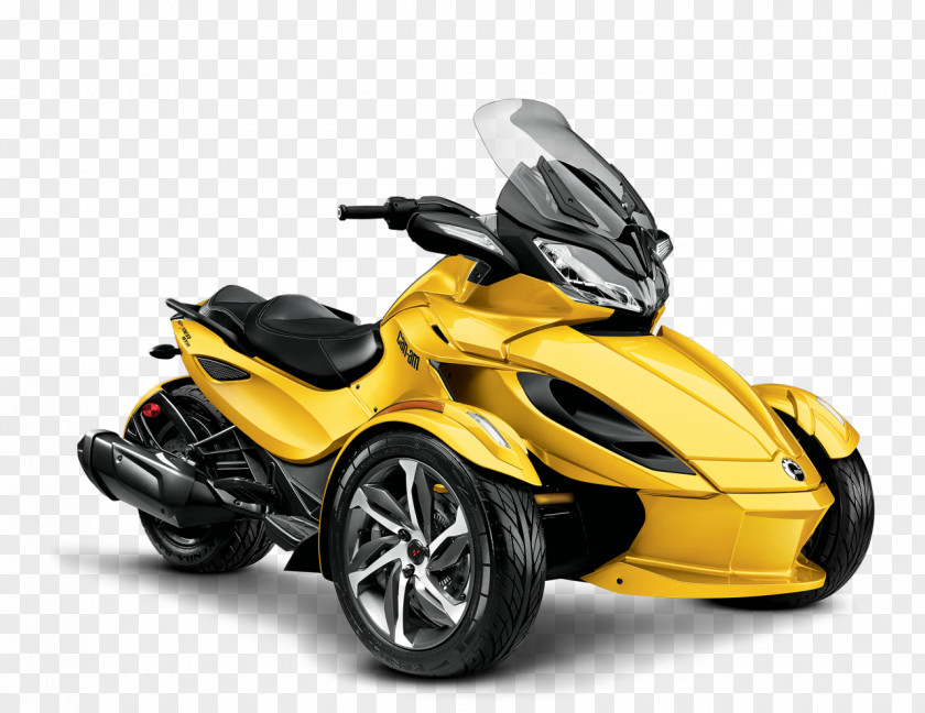 Motorcycle BRP Can-Am Spyder Roadster Motorcycles Bombardier Recreational Products Off-Road PNG