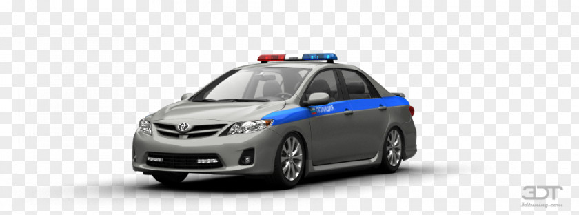 Police Car City Mid-size Compact PNG