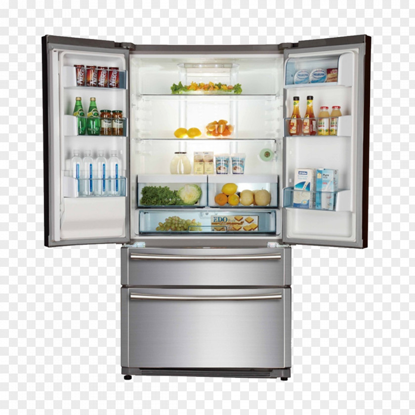 Refrigerator Haier HB22FWRSSAA HRF-665ISB2 Freezers PNG