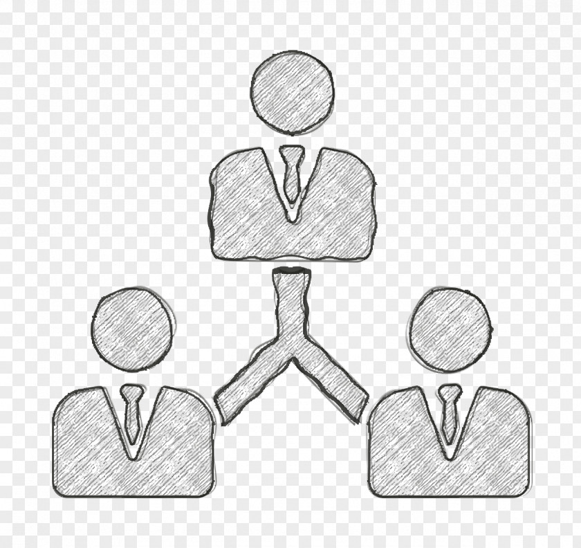 Team Icon Collaboration Filled Management Elements PNG
