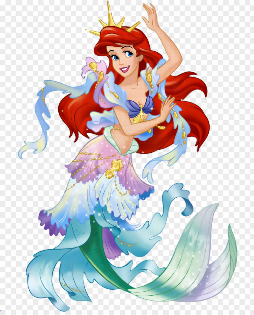 Dancing Ariel Picture Clipart Tinker Bell Frame Disney Princess Bicycle PNG