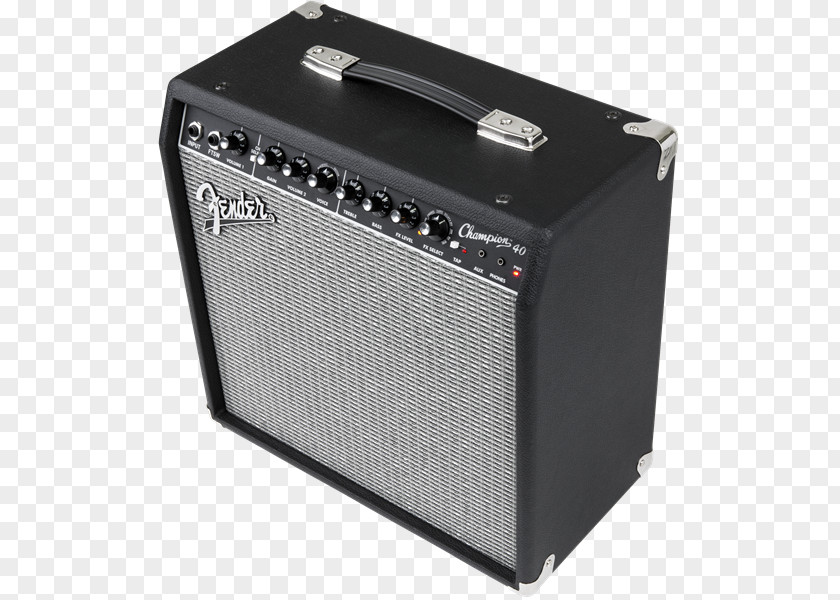Guitar Amp Amplifier Fender Champion 40 Bass Electric PNG